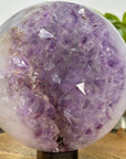 Huge Amethyst & Agate Sphere Geode from Uruguay - SPH0165