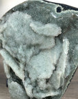 Collection Grade Natural Green Quartz Druzzy Specimen - MWS2516
