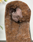 Natural Orange Tone Quartz Druzy Crystal Specimen - MWS2869