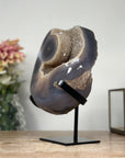 Natural Agate & qartz Druzy Crystal Freeform - MWS1192