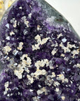 Large Natural Amethyst Geode with Calacite Inclusions - CBP1141