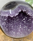 Large Natural Amethyst & Agate Sphere Geode - SPH0159