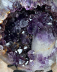 Rare Amethyst Geode with Unique Huge Crystal Specimen - MWS1371