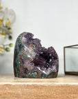 Uruguayan Amethyst Geode with Jasper Shell - CBP1143