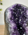 Deep purple Amethyst Geode - Cuted Self Standing Base - CBP1133