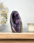 Natural Amethyst Geode with Stalactite Formations - CBP1115