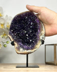 AAA Grade Natural Deep Purple Amethyst & Jasper Crystal - MWS1968