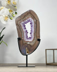 Natural Agate & Amethyst Crystal Portal - MWS2106