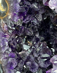 Gorgeous Natural Amethyst Geode with Large Deep Purple Crystals - MWS1795