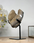 Natural Yellow Sugar Druzy Geode - MWS1890
