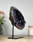 Deep Purple Natural Uruguayan Amethyst Geode - MWS1554
