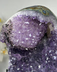 Large Amethyst Cluster with Beautiful Calcite Specimen - MWS1352