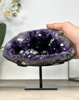 Uruguayan Amethyst Geode with Deep Purple Crystals - MWS2927