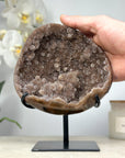 Quartz Geode with Microworld Stalactite Formation - MWS1288