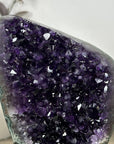 A grade Natural Amethyst & Green Jasper Crystal cluster - MWS3184