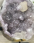 Natural Spirit Amethyst Cluster with Calcite Formations - MWS3292