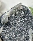 Uruguayan Grey Quartz with Micro Stalactites Formations - MWS3295