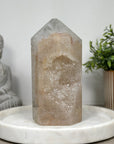XXL huge Natural Yellow Quartz Stone Tower - STP0169