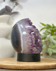 Amethyst Sphere Geode with Beautiful Crystal Formation - SPH0195