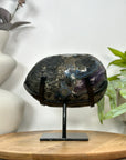 Natural Amethyst Geode with Agate Shell - MWS3096