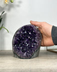 Uruguayan Amethyst Cathedral with Deep Purple Crystals – Natural Standing Geode - CBP1210