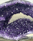 Deep Purple Amethyst Stone Geode from Uruguay - STGE0046