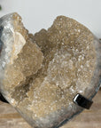 Natural Yellow Sugar Druzy Geode - MWS1890