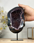Urguayan Amethyst & Agate Natural Geode - MWS1974