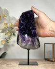 A Grade Amethyst Cluster with Large Crystals - MWS1789