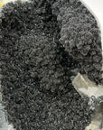 Unique Black Sugar Amethyst Geode - MWS2386