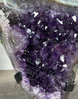Natural Amethyst Cluster with Green Jasper Matrix - MWS2306