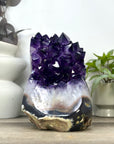 Uruguayan Amethyst & Agate Polished Statement Piece - CBP1403
