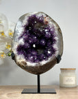 Natural Large Amethyst Geode Full of Stalactite Formations - MWS1420