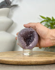 Amethyst Druzy Sphere Geode - SPH0174
