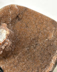 Natural Orange Sugar Quartz Geode - MWS2873