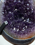 Natural Amethyst Crystal Cluster with Blue Agate MAtrix - MWS1467
