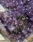 XXL Natural Amethyst Geode with Beautiful Hematite Inclusions - MWS1497