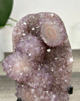 Amethyst Cluster full of Stalactite Formation on Metal Stand - MWS2882