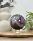 Natural Uruguayan Amethyst Sphere Geode with Large Crystal Formation - SPH0158
