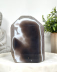 Uruguayan Amethyst & Agate Stone Tower with huge Crystals - STP0149
