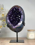 Large Natural Amethyst & Agate Geode - MWS1759