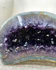Uruguayan Amethyst geode with Jasper Shell - STGE0073