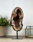 Unique Large Natural Quartz Geode with Stunning Peach Tone - MWS2171