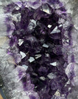 Beautiful Natural Large Amethyst Geode with Agate Shell - MWS1771