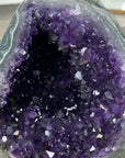 Deep Purple Amethyst Stone Geode from Uruguay - STGE0027