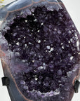 Beautiful Natural Large Amethyst & Blue Agate Crystal Specimen - MWS1454