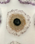 Wholesale Amethyst Stalactite Slices for Jewelry Making - Bulk Flat Set - STS0079