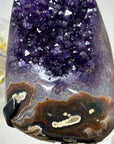 Exquisite Amethyst & Agate Freeform Specimen - MWS1447