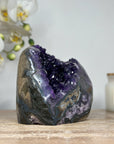 Deep Purple Natural Amethyst Cathedral Geode - CBP1087