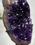 Top Quality Natural Amethyst Cluster with Agate Shell - MWS1414